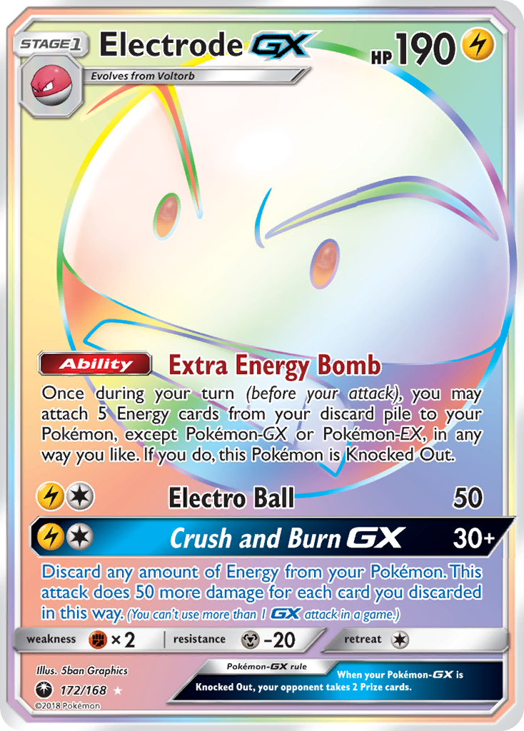 Electrode GX (172/168) [Sun & Moon: Celestial Storm]