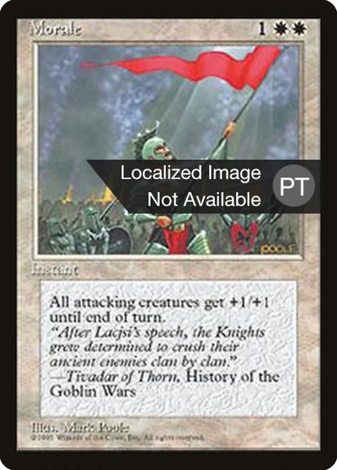 Morale [Fourth Edition (Foreign Black Border)]