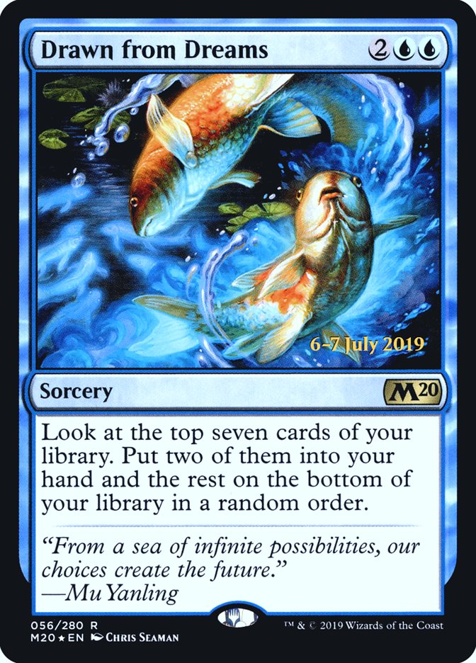 Drawn from Dreams [Core Set 2020 Prerelease Promos]