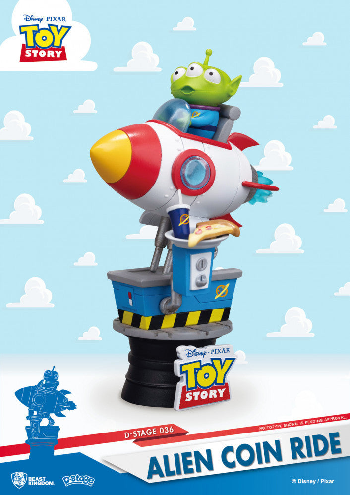 D Stage Toy Story Alien Coin Ride