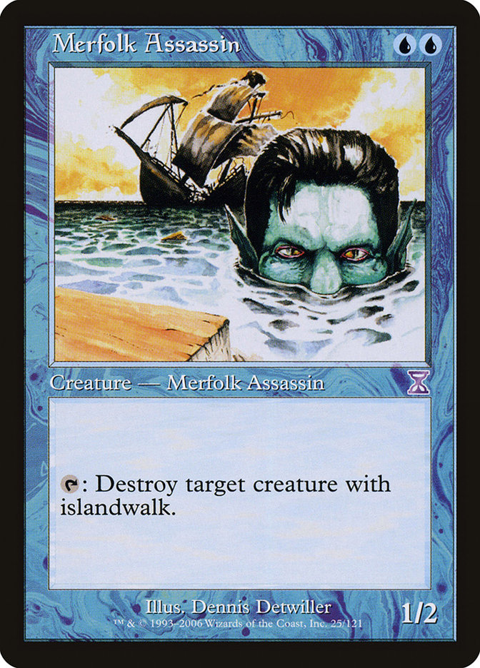 Merfolk Assassin [Time Spiral Timeshifted]