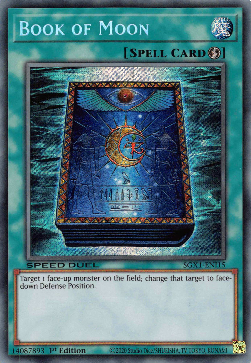 Book of Moon [SGX1-ENI15] Secret Rare