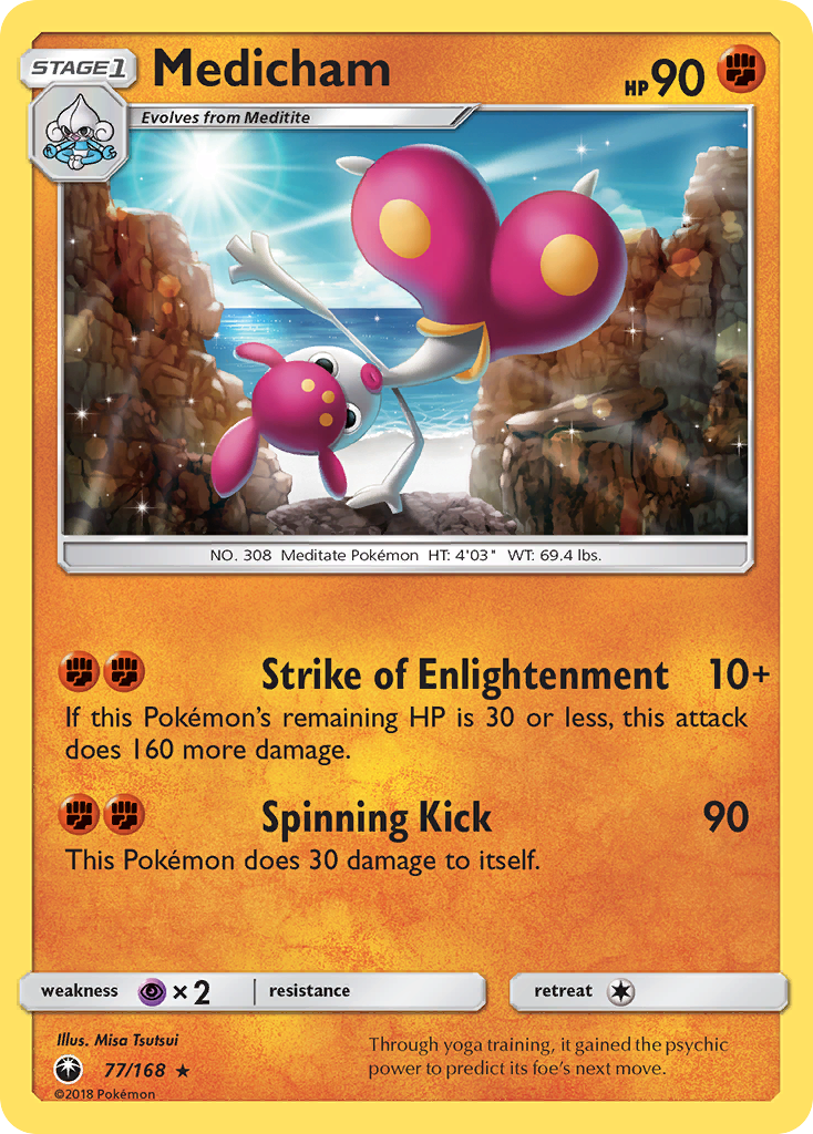 Medicham (77/168) [Sun & Moon: Celestial Storm]