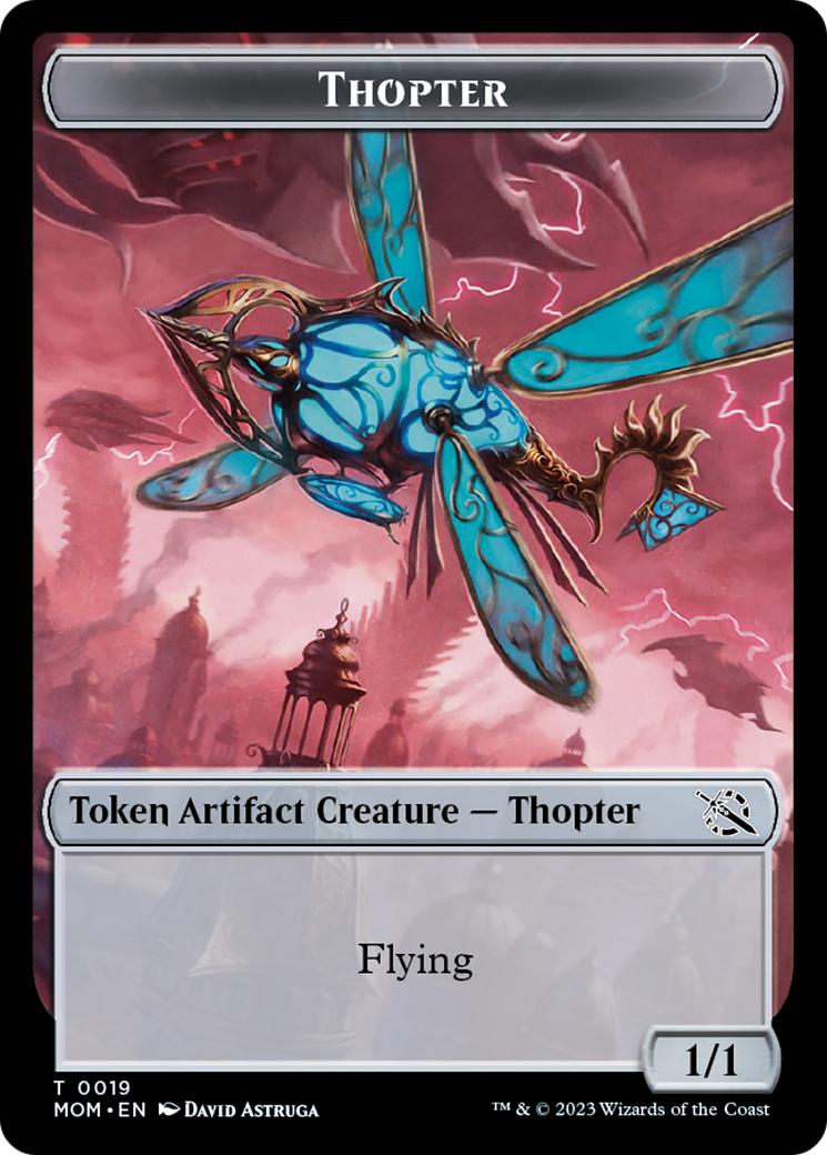 Thopter Token [March of the Machine Tokens]