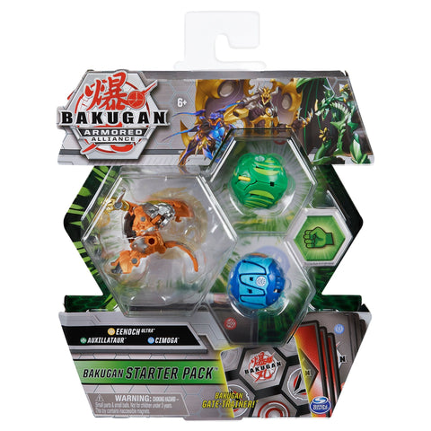 Bakugan Season 2.5 Starter - Eenoch Ultra / Auxillataur / Cimoga