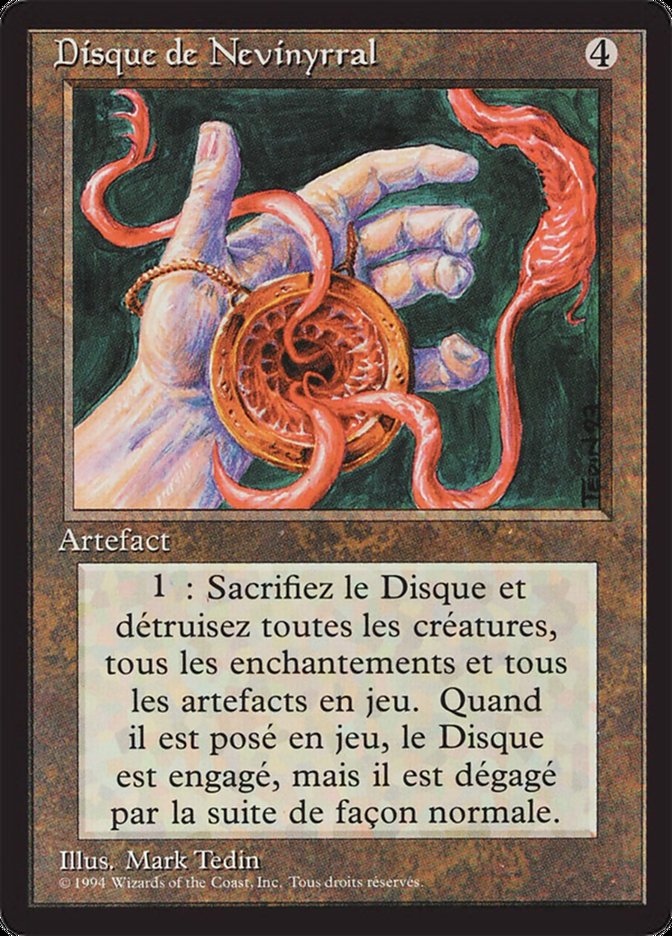 Nevinyrral's Disk [Foreign Black Border]