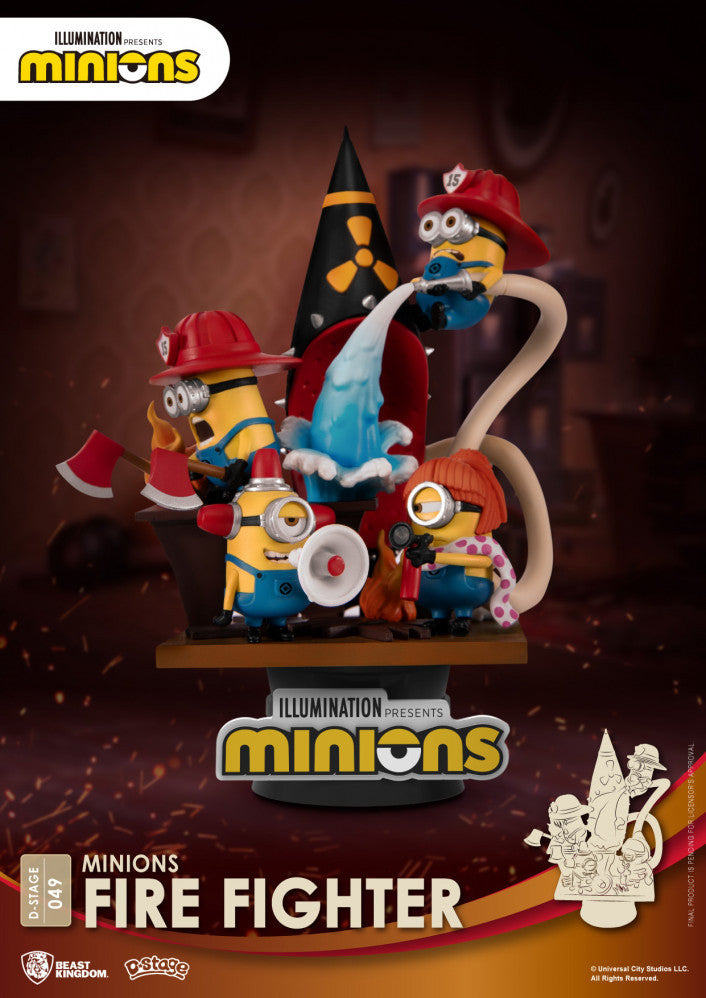 D Stage Minions Fire Fighter