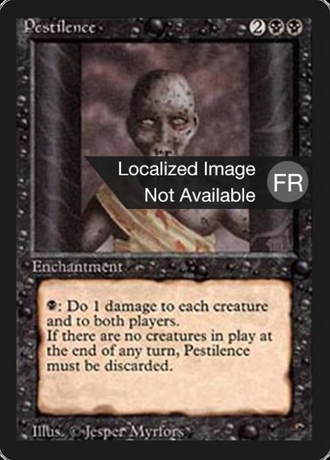 Pestilence [Foreign Black Border]