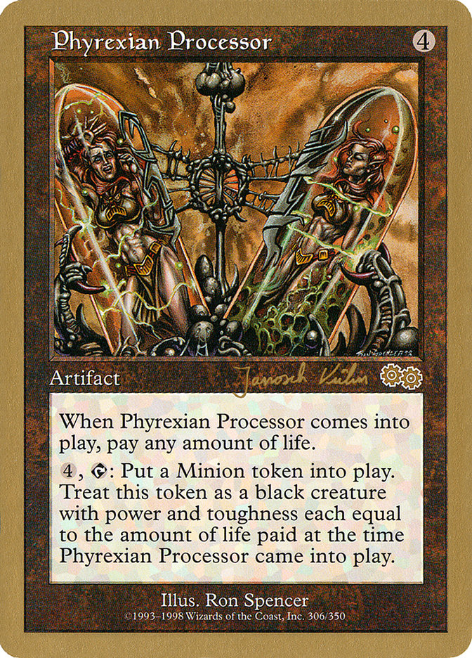 Phyrexian Processor (Janosch Kuhn) [World Championship Decks 2000]