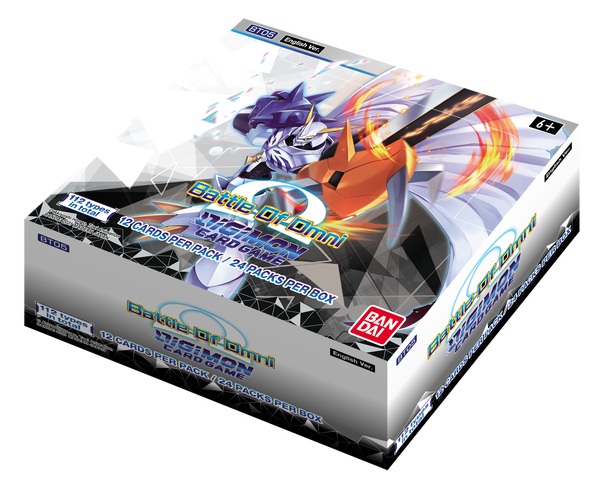 Digimon Card Game Series BT05 Battle of Omni Booster Box