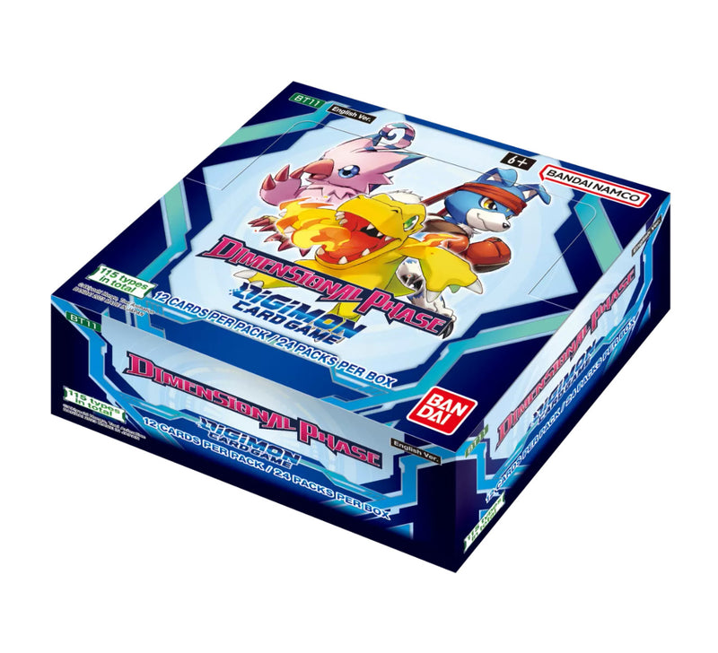 Digimon Card Game Series BT11 Dimensional Phase Booster Box