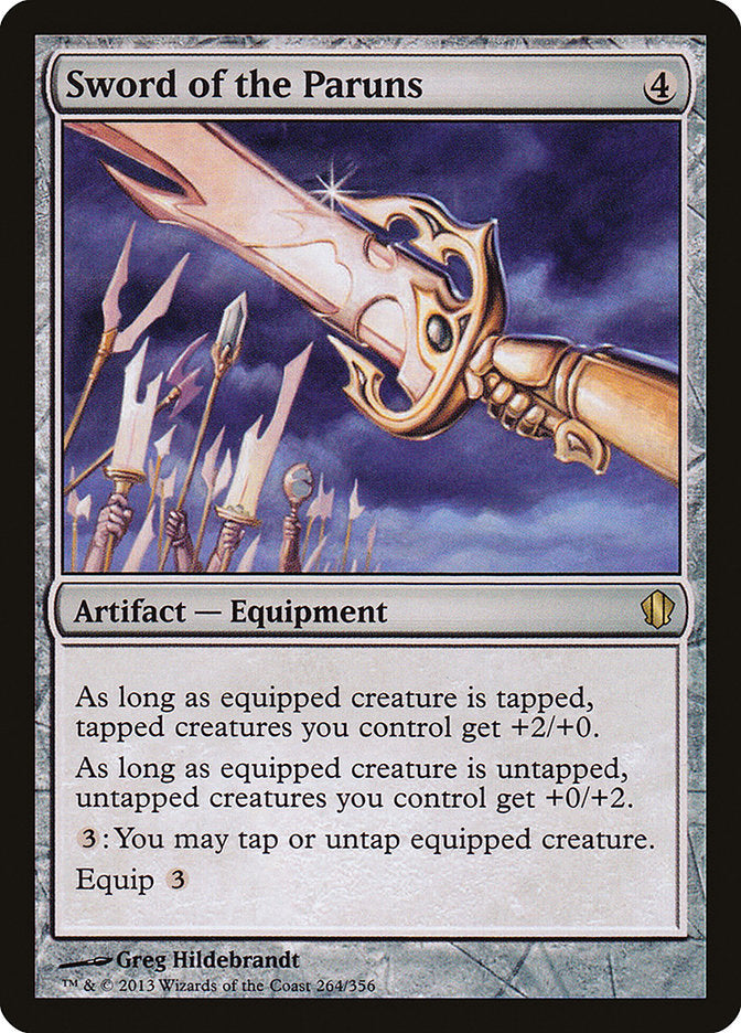 Sword of the Paruns [Commander 2013]