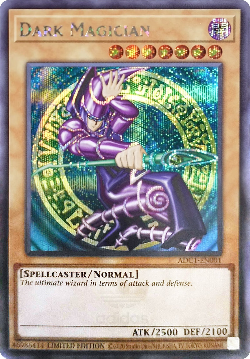 Dark Magician (Adidas Exclusive) [ADC1-EN001] Prismatic Secret Rare