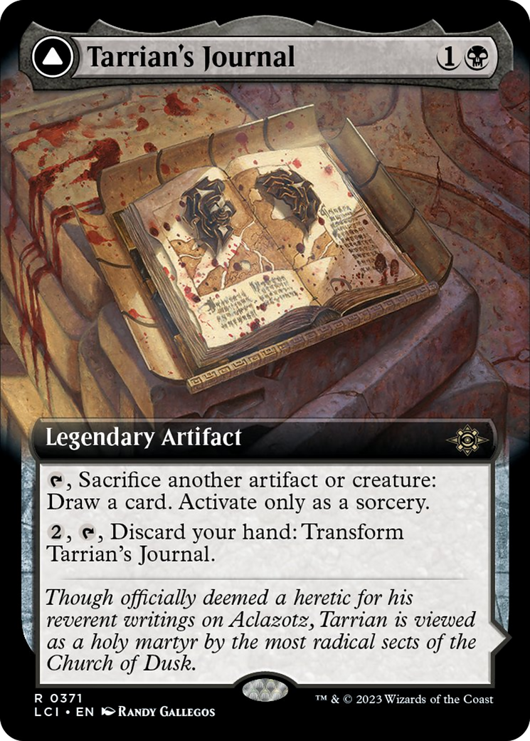 Tarrian's Journal // The Tomb of Aclazotz (Extended Art) [The Lost Caverns of Ixalan]