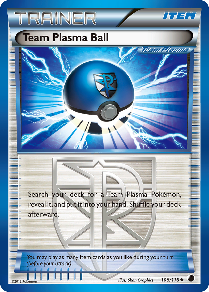 Team Plasma Ball (105/116) [Black & White: Plasma Freeze]