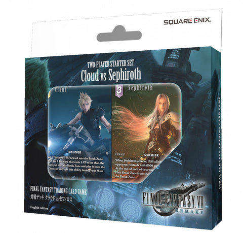 Final Fantasy TCG Versus Deck Cloud vs Sephiroth