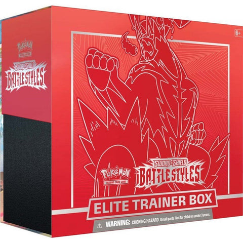Sword and Shield Battle Styles Elite Trainer Box (RED)