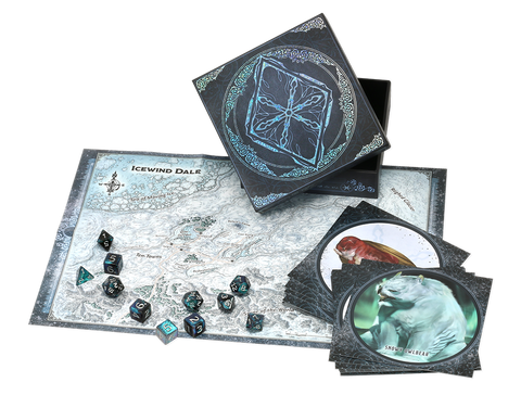 Icewind Dale: Rime of the Frostmaiden Dice & Token Set