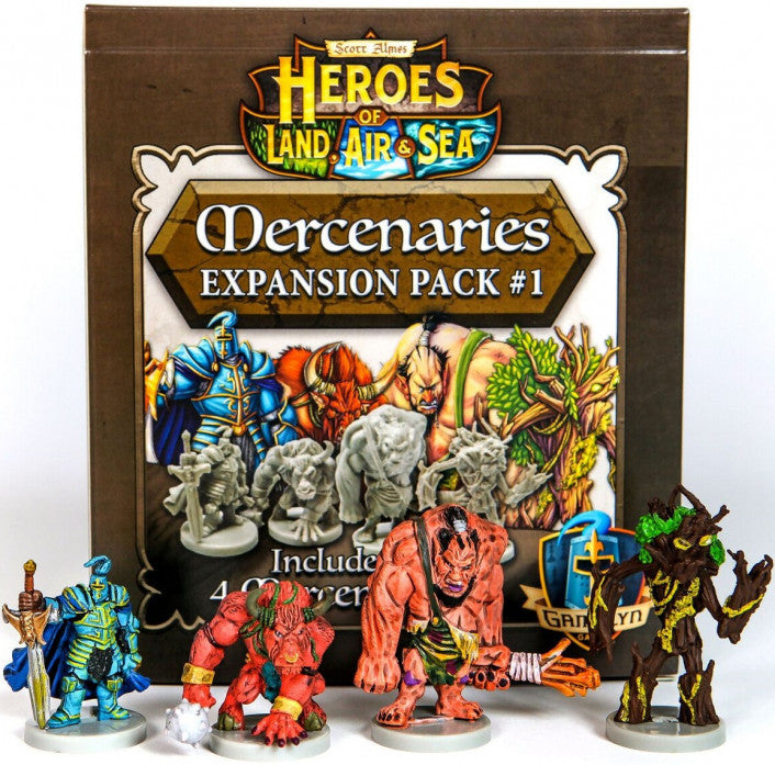 Heroes of Land, Air & Sea Mercenary Pack 1