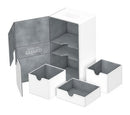 Twin Flip'n'Tray Deck Box 200+ (White)