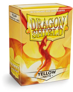 Dragonshield Standard Matte Yellow (100ct)