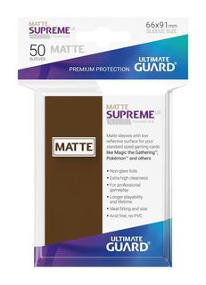Matte Supreme Standard Brown (50ct)