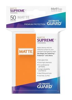 Matte Supreme Standard Orange (50ct)