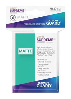 Matte Supreme Standard Turquoise (50ct)