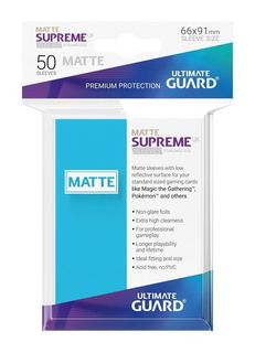 Matte Supreme Standard Light Blue (50ct)