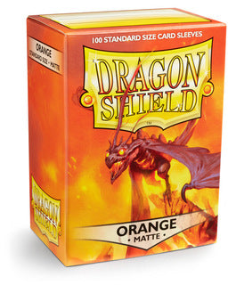Dragonshield Standard Matte Orange (100ct)