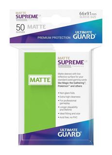 Matte Supreme Standard Apple Green (50ct)