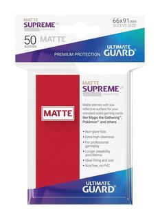 Matte Supreme Standard Red (50ct)