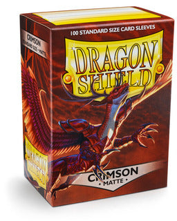 Dragonshield Standard Matte Crimson (100ct)