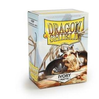 Dragonshield Standard Matte Ivory (100ct)
