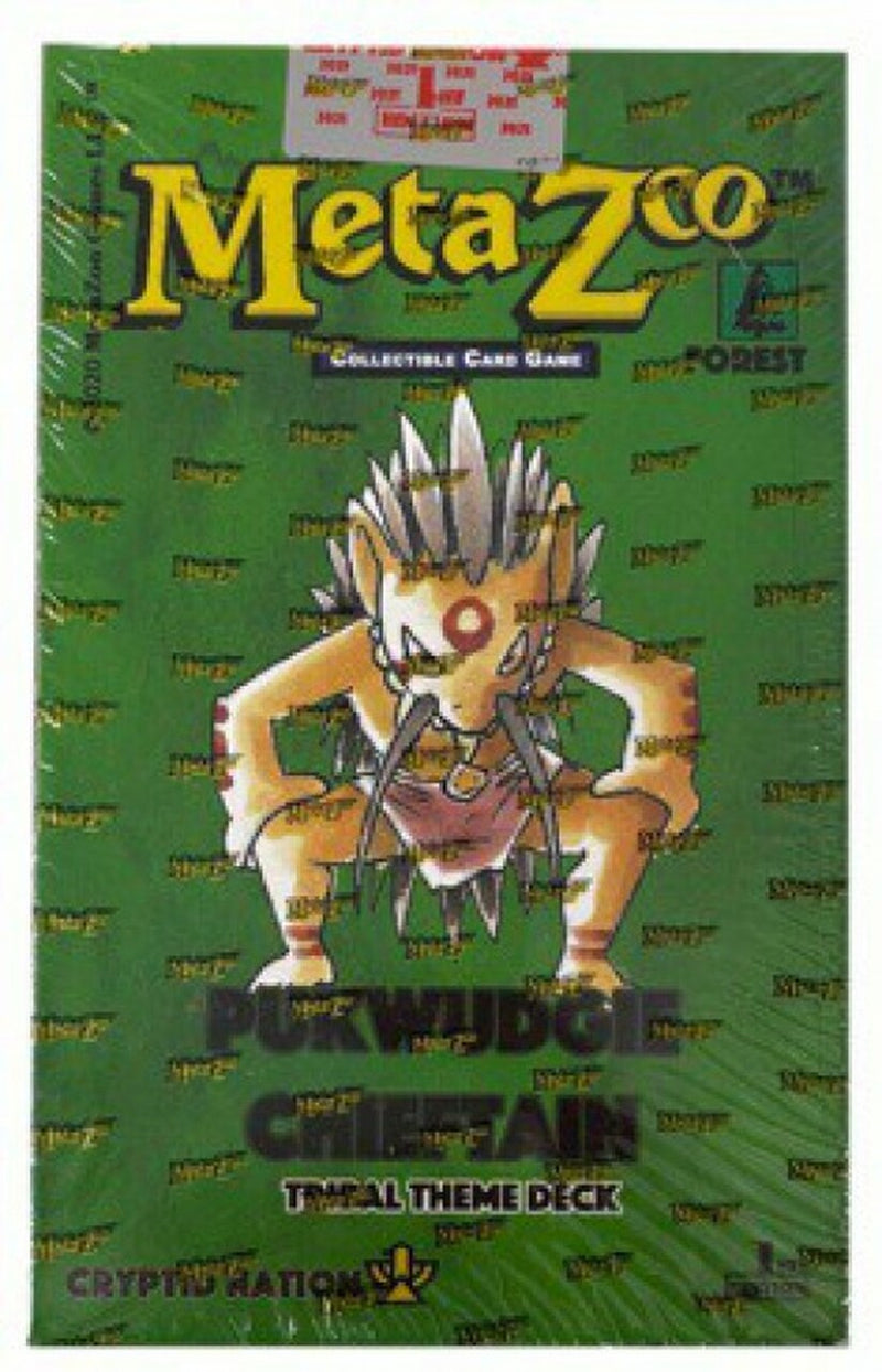 MetaZoo: Crytpid Nation 1st Edition Tribal Theme Deck - Forest
