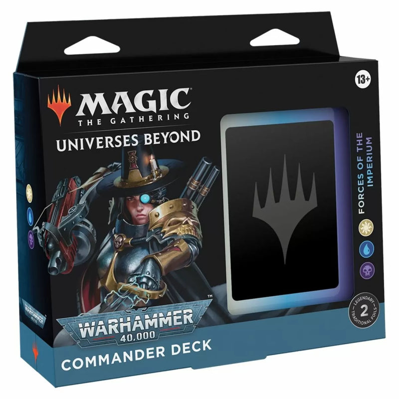 mtg 40k commander deck Magic The Gathering: Warhammer 40000: Magic: The Gathering Universes Beyond: