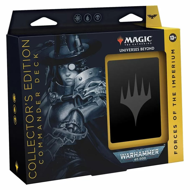 Magic Beyond Universes: Warhammer 40K Commander Deck - Forces of the Imperium Collector Edition