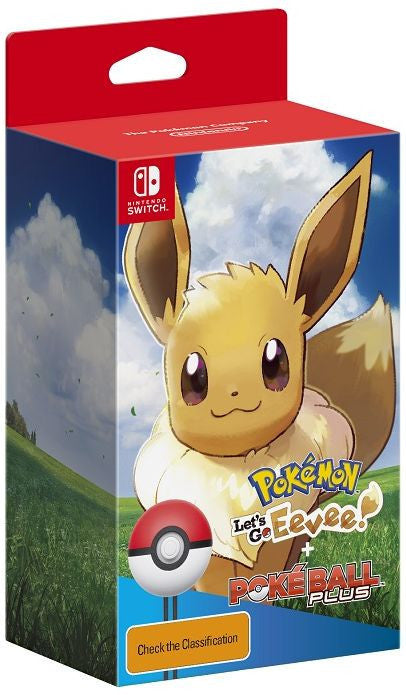 Pokemon Let's Go, Eevee! with Pokeball Plus - Bundle