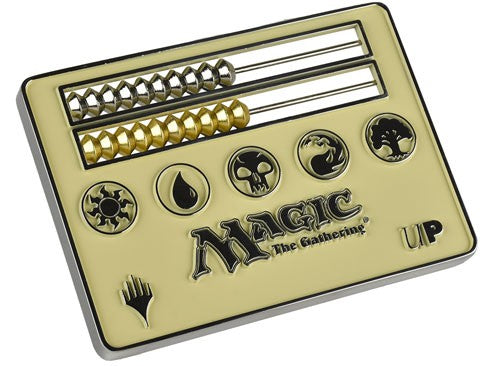 Abacus Life Counter Magic the Gathering - White (Card Size)